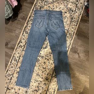 MOTHER mid rise dazzler jean